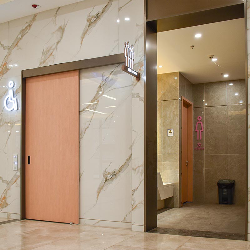 Semi-Automatic Sliding Door